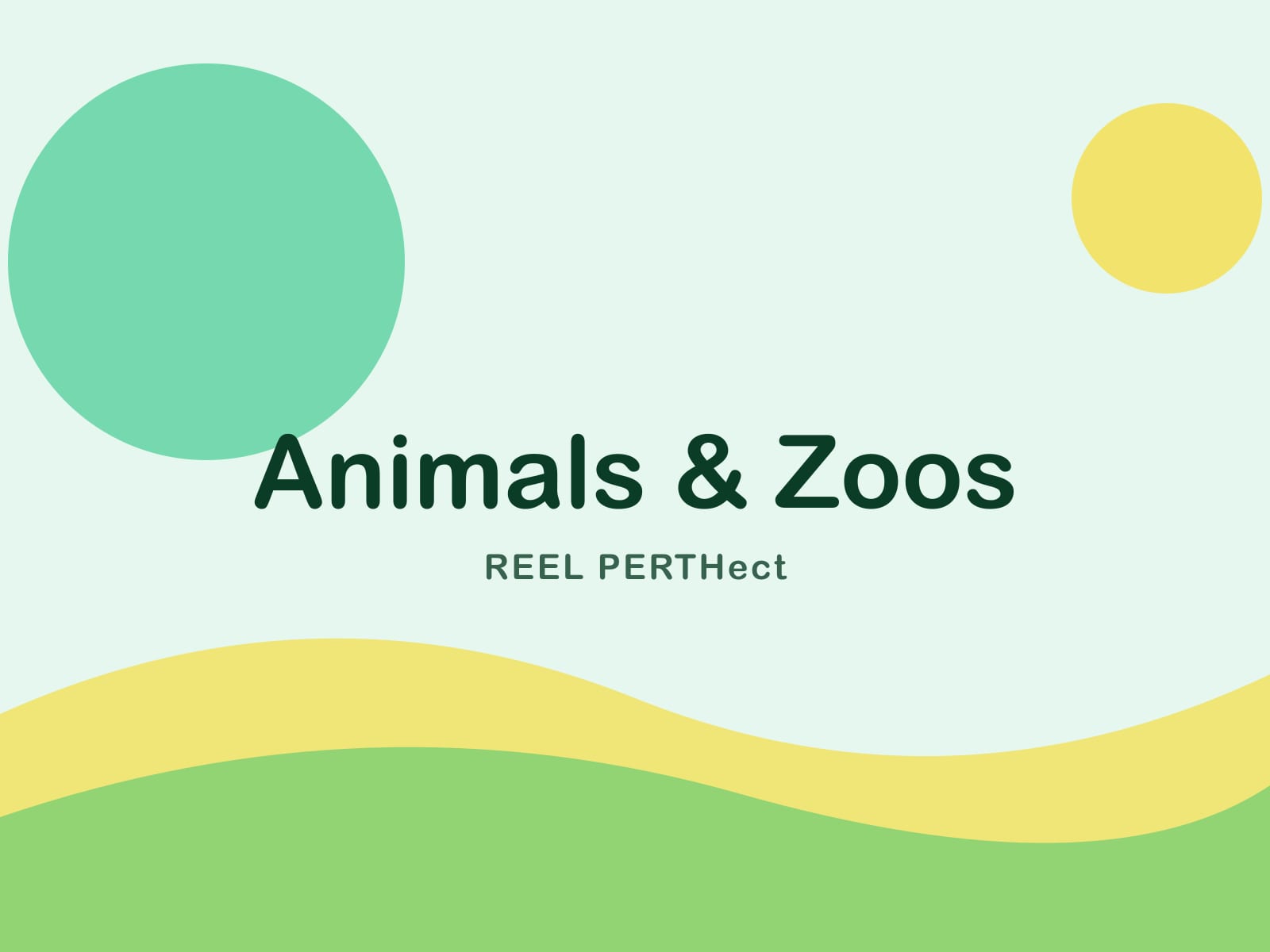 Animals & Zoos event at AQWA, The Aquarium of Western Australia (Reel PERTHect illustration)